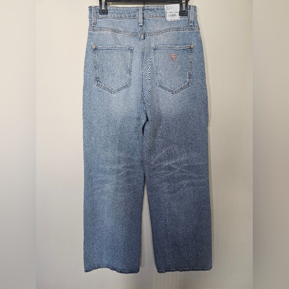 NWT Guess Wide Leg Distressed Jeans, SZ 29x29 - Picture 4 of 8
